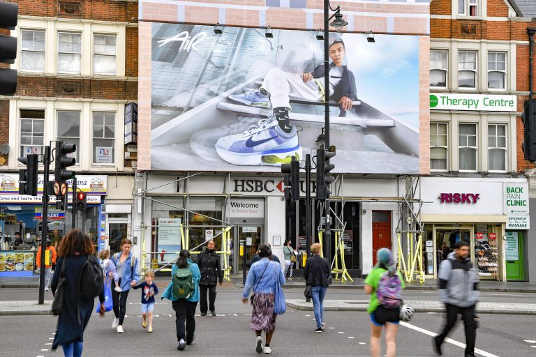 Back in Brixton with a 66m² Giant Poster