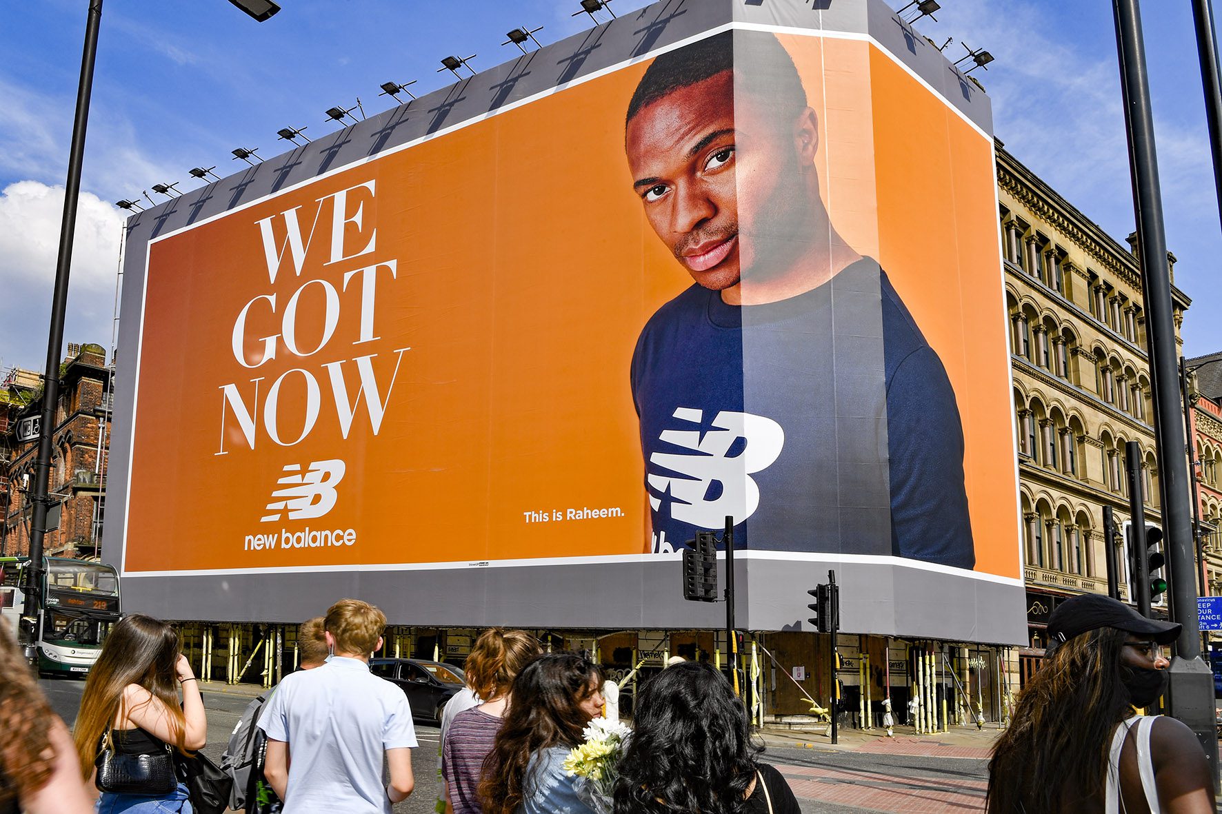New Balance Manchester Piccadilly banner