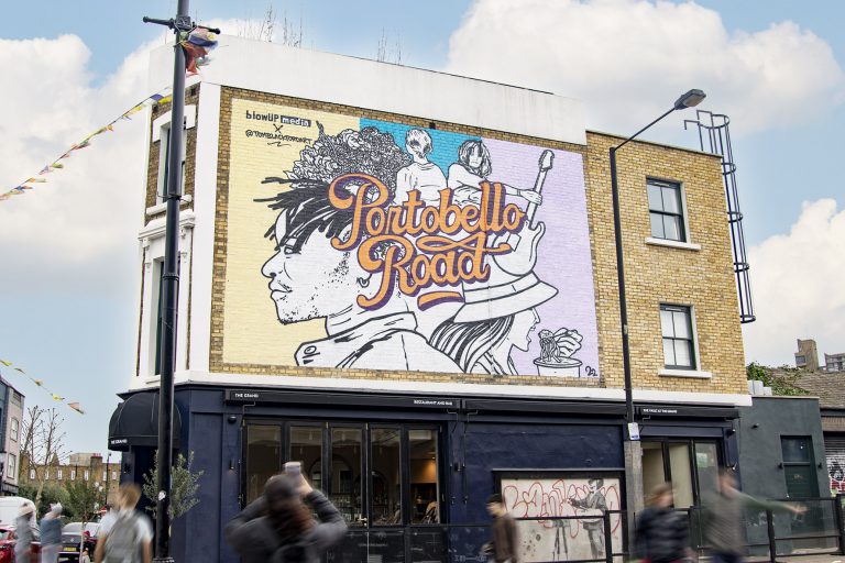 blowUP Art arrives on Portobello Road
